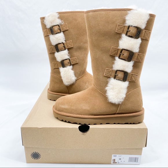 UGG Klea Chestnut Boots - Picture 3 of 11